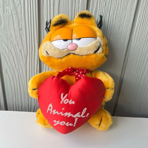 Vintage 1981 Dakin Garfield Plush “You Animal, You!” Korea Tag 9” - Picture 10 of 10